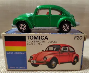 토미카 파랑 상자 F20 폭스바겐 1200 LSE 일본제 당시물