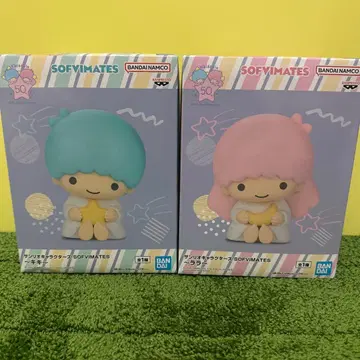 산리오 키키&라라 피규어 2체 세트