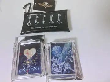 킹덤하츠 파우치 아크릴 블록