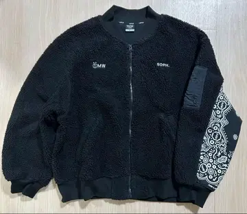 1MW by SOPH. GU MA-1 스타일 보아 자켓 XL 블랙