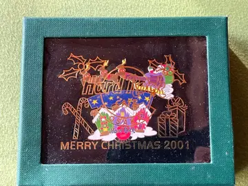 하드 록 카페 핀 배지 2001년 크리스마스 오사카점