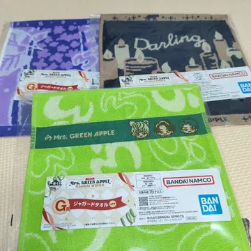 제일복권 미세스 그린애플 G상 자카드 타월