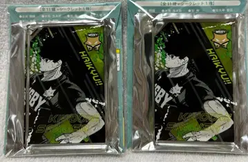 [ 10650 ] 하이큐 도미노풍 아크릴 키링 사쿠사 키요오미 2점