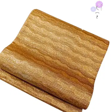 후쿠로 오비 금실 무지 고급 포멀 칠보