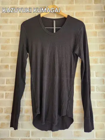 KAZUYUKI KUMAGAI ATTACHMENT 티셔츠 블랙 M