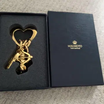 [ 미사용 새상품 ] MIKOMOTO 골드 엔젤 키링