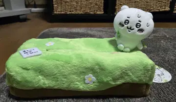 치이카와 (먼작귀) 잔디 뽑기 검정 디오라마 티슈 케이스 인형뽑기 경품