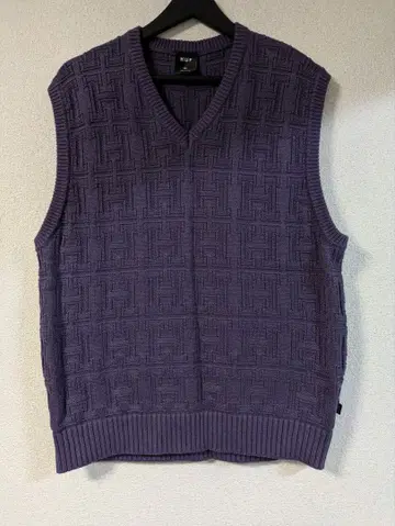 HUF 남성용 니트 베스트