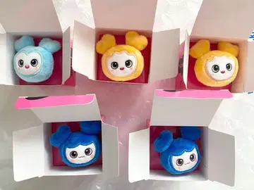 TWICE LOVELYS 랜덤 봉제 인형 반지 나연 지효 쯔위