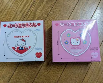 헬로키티 하트형 소품함 2세트