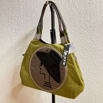 KFB 올리브 그린 토트백