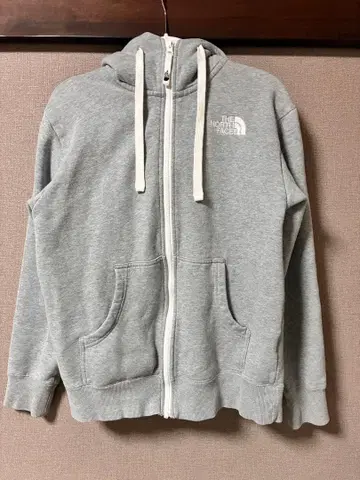 THE NORTH FACE 그레이 풀 집업 후드티