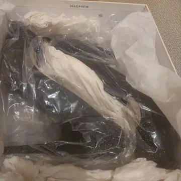 여성용 하이힐 블랙 리본 큐빅 36 새상품