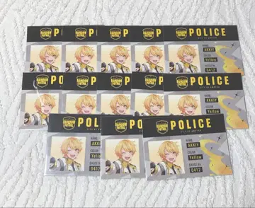 앰프턱 아키이 씨 경찰풍 ID 카드