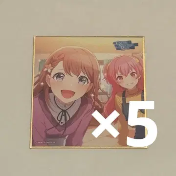 프로세카 색지 미노리 5점