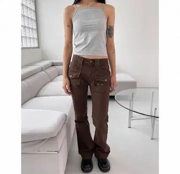빈티지풍 y2k 팬츠