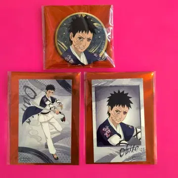 나루토 NARUTO 오비토 캔뱃지 카드