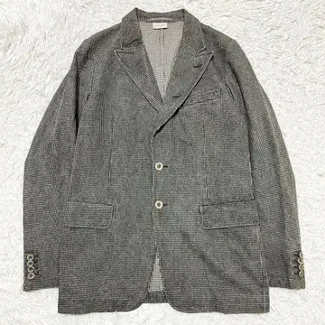 드리스반노튼 테일러드 자켓 하운드투스 패턴 그레이 계열 48/L 상당