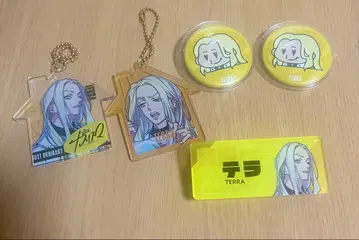 카리스마 테라 아크릴 키링 캔뱃지 모음