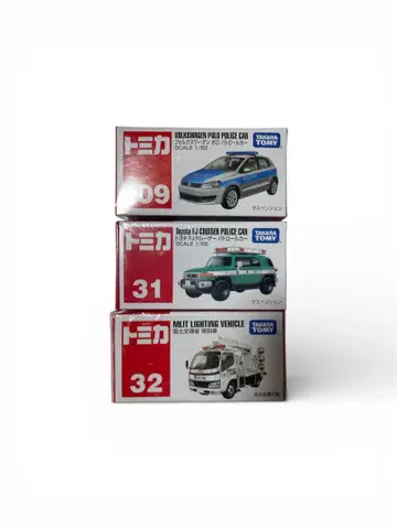 토미카 미니카 세트 경찰 차량 택시