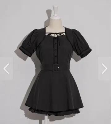 pium 파이핑 케이프 셋업 - 블랙 체크