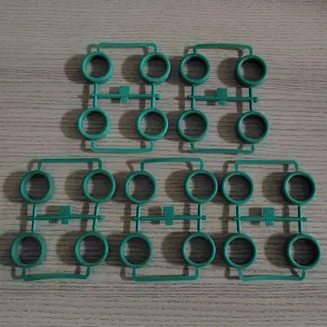 미니 사륜구동 중간 직경 로우 하이트 타이어 (그린/녹색) 5세트 20개