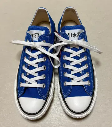 컨버스 일본제 올스타 J 블루 OX 24.5cm 새상품