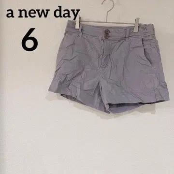 새상품급 a new day [ 6 ] 그레이 숏팬츠 숏 팬츠 코튼