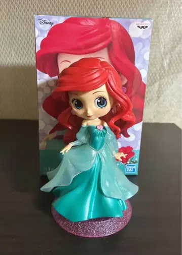 [ 새상품급 ] 디즈니 인어공주 아리엘 피규어 Qposket 박스 있음