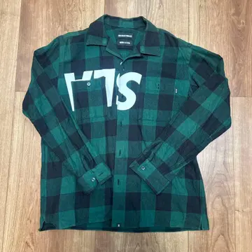 GOD SELECTION XXX x WIND AND SEA 플란넬 셔츠