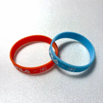 FILA 유우리 콜라보 러버 밴드 2색 세트