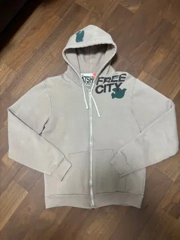 FREE CITY 후디 후드티 프리 시티 M