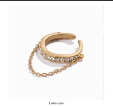 empathy all people 하나무라 소타 이어커프 반지 골드