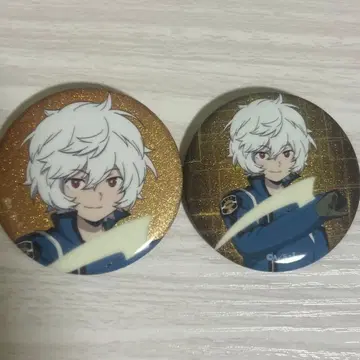 월드 트리거 전투 개시ver 글리터 캔뱃지 쿠가 유마