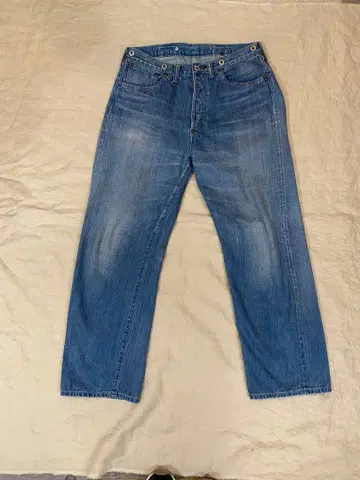 A.PRESSE No.2 Washed Denim Pants