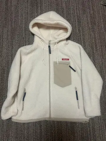 MILKFED. 플리스 자켓 S 화이트