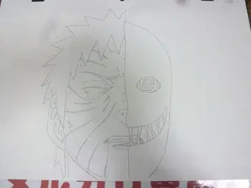 오비토 A4 직필 복사 등 레이아웃/원화/수정/동영상 나루토 NARUTO