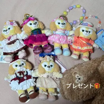 쿠키 앤 봉제 인형 키링 6세트