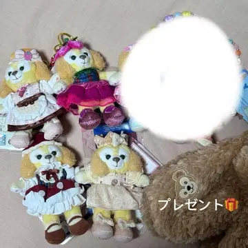 쿠키 앤 봉제 인형 키링 4세트