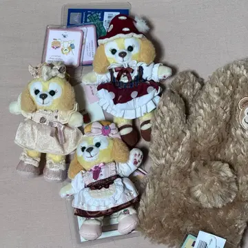 쿠키 앙 봉제 인형 키링 3세트