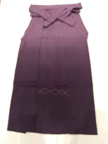 보라색 그라데이션 하카마 L 사이즈