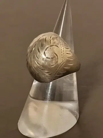 빈티지 핸드메이드 돔 디자인 925 실버 반지