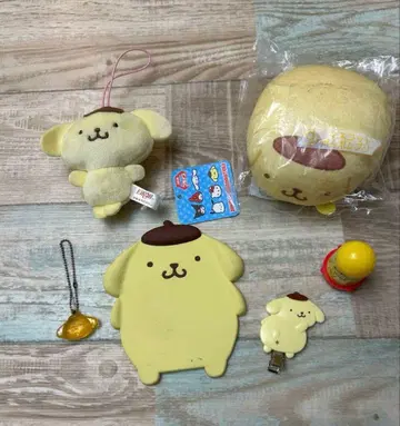 폼폼푸딩 산리오 묶음 판매 헤이세이 레트로 클립 스탬프 봉제 인형