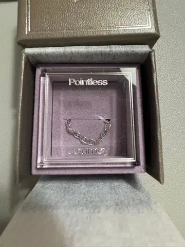 pointless journey CHAIN RING - SILVER