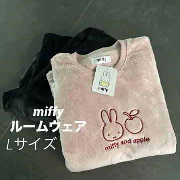 새상품 miffy 미피 복슬복슬 보들보들 룸웨어 상하의 핑크