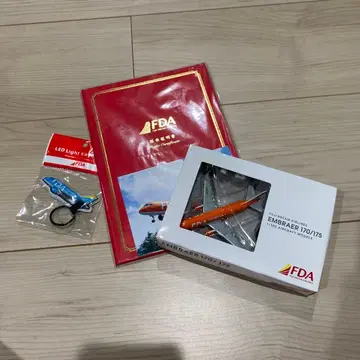 후지 드림 에어라인즈 FDA 1/300 모델 플레인 오렌지