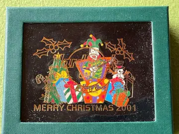 하드 록 카페 핀 배지 2001년 크리스마스 고베점