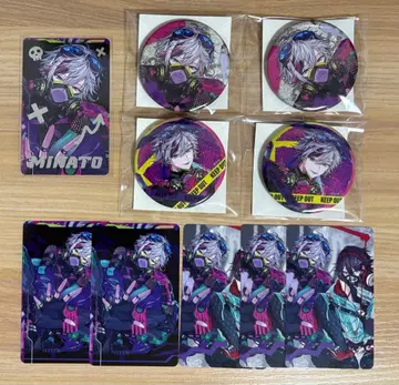 후와 미나토 니지산지 캔뱃지 폴라로이드풍 카드 Stun Mode