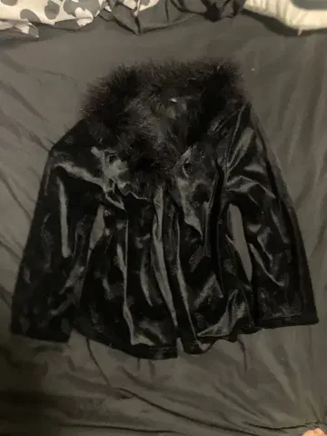 퍼 가디건 그런지 y2k 고스로리 착용 사진 있음