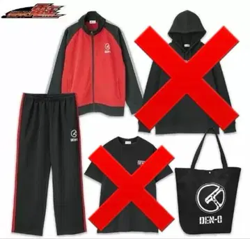 [ L 사이즈 ] 가면라이더 덴오 저지, 토트백 세트